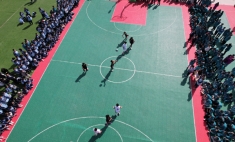 蘭州新華“魅力青春 出彩籃球”籃球決賽 熱血賽場見證青春力量 土木一班榮耀登頂