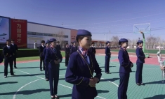 蘭州新華學子演繹民航風范 青春自信閃耀職業形象展示