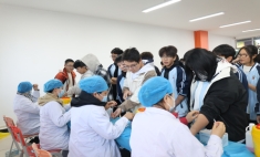 我校順利完成2025級新生肺結核篩查工作