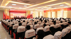 實現“畢業即就業”|直擊蘭州新華互聯網中等職業學校校企合作定向班簽約儀式現場